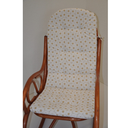 Vankúš UNI pre hojdacie kreslo s motívom sedmokrásky