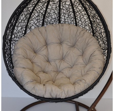 Vankúš pre hojdačku Imperia - tmavobéžový