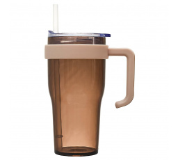 Termohrnček Mini Miami jantárový priehľadný