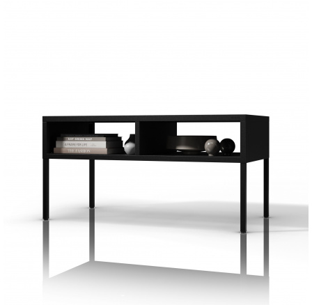 Obdĺžnikový konferenčný stolík čierny MATTEO 900 x 450 x 450 mm Obdĺžnikový konferenčný stolík čierny MATTEO 900 x 450 x 450 mm