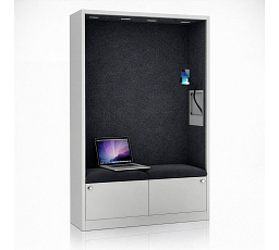 SALLYN 1150mm korpus Sivý - sedák Tmavo sivý