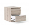 Nočný stolík SIMPLICITY 291, Biela woodgrain