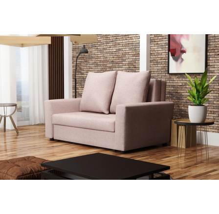 Skladacie kreslo Elis ružové