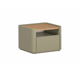 ELIVO NOČNÝ STOLÍK 50 1SZ - eukalyptus / dub baltic dune