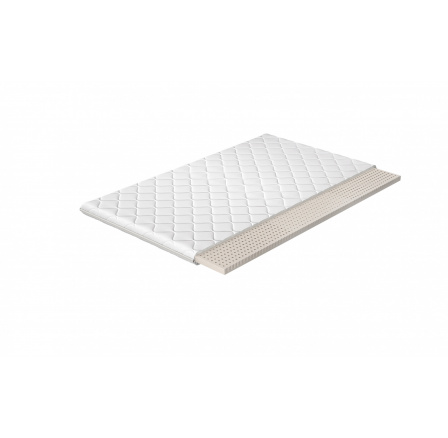 Vrchný matrac - Topper LATEX 160x200 cm, Hypoalergénny poťah Microfibre