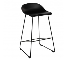 Barová stolička Molly čierna Low