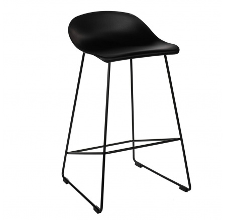 Barová stolička Molly čierna Low
