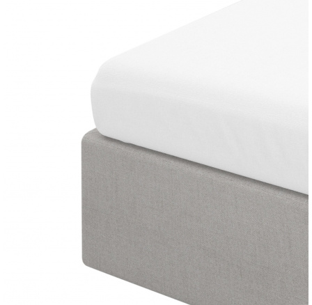 Biele saténové prestieradlá DANIELLE 180X200CM AW23 916315 Biele saténové prestieradlá DANIELLE 180X200CM AW23 916315