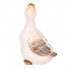 Kachna - zahradní figurka, větší, keramika