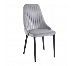 PREDPREDAJ -15% do 10.04 ! Stolička velvet - Riviera 91 sivá K44-FX