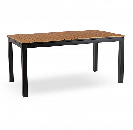 Záhradný stôl ARGOS 160-210 cm Dub/Čierny