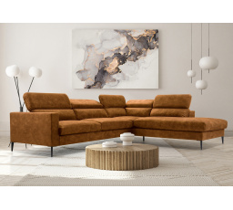 Rohová sedacia súprava JEZZI, Palladium 09, Pravá