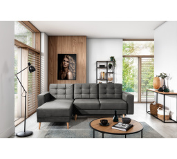 Rohová sedacia súprava univerzálna - ASGARD L, Monolit 92