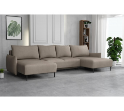 Sedacia súprava Santino U Velo svetlo hnedá