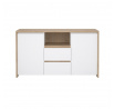 Komoda Nerea 318, jackson hickory/biely lesk