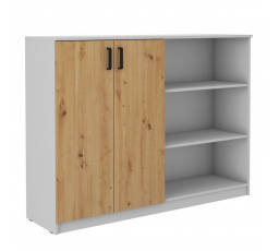 Komoda MATYLDA 830, Dub artisan/Svetlosivá