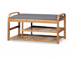 Regál na topánky ST13, sivý