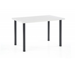 MODEX 2 120 farba stolovej dosky - biela, nohy - čierne (2ks=1ks)