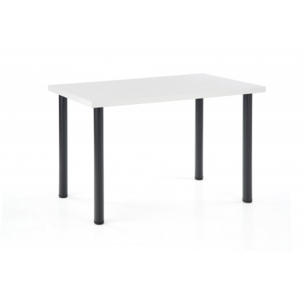 MODEX 2 120 farba stolovej dosky - biela, nohy - čierne (2ks=1ks)