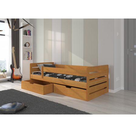Posteľ s matracom BEMMA 180x80 Olša Posteľ s matracom BEMMA 180x80 Olša