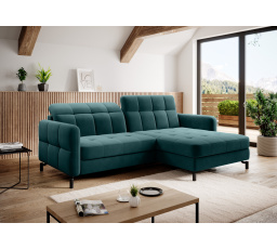 Rohová sedacia súprava LORELLE, Mat Velvet 75 Pravá