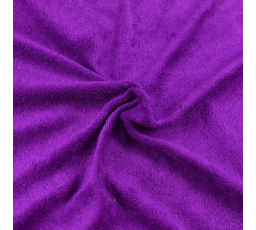 Froté prestieradlo tmavo fialové 220x200