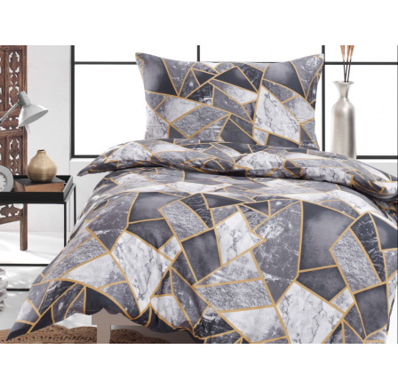 Saténová obliečka na vankúš Marble 70x90