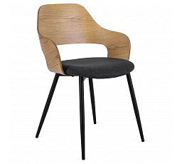 Stolička ORBI Dub Zlatý/Čierna