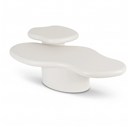 Sada konferenčných stolíkov ROSALIE Biela