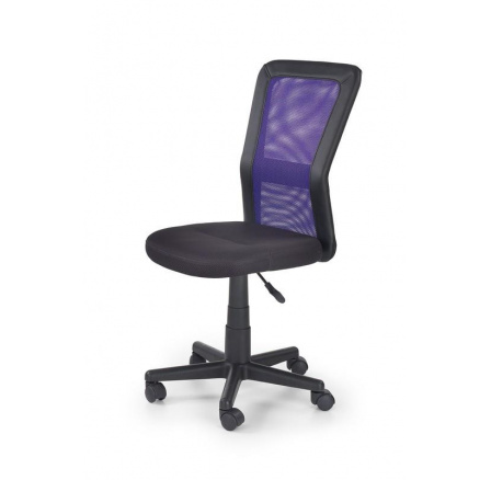 Detská stolička COSMO /čierna+fialová