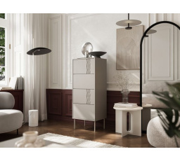 Komoda TRESSE 4S, béžová