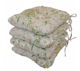 Sedák UNI látka papraď set 4 kusy