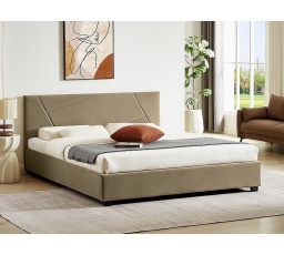 ZAMATOVÁ POSTEĽ COLUMBIA 160X200 BÉŽOVÁ BLUVEL 28