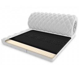 Vrchný matrac Topper NERO s latexom, 160x200 cm