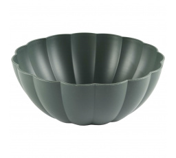 Miska Iris 24cm sivá tmavá