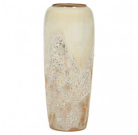 Váza keramická - výška 90 cm, světle šedá Váza keramická - výška 90 cm, světle šedá