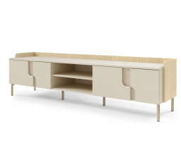 Komoda RTV POSITANO 9, Dub Mavelie macadamia