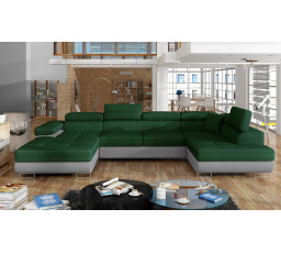 Sedacia súprava v tvare U RODRIGO, pravá Kronos 19/Paros 05