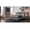 Posteľ LEVANTER 160, sivá