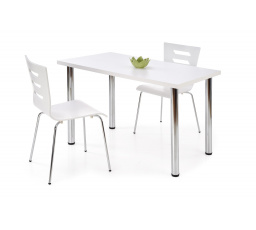 Jedálenský stôl MODEX 120, biely