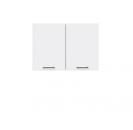 Kuchyňa Junona Line, G2D/80/57, biela/biely lesk
