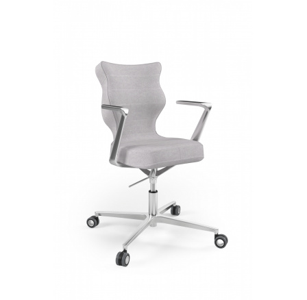 Kancelárska otočná stolička KYLIE PLUS , leštená Castel 03 veľkosť 6 Kancelárska otočná stolička KYLIE PLUS , leštená Castel 03 veľkosť 6