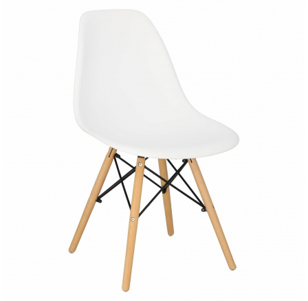 Stolička Simplet P016W základná biela