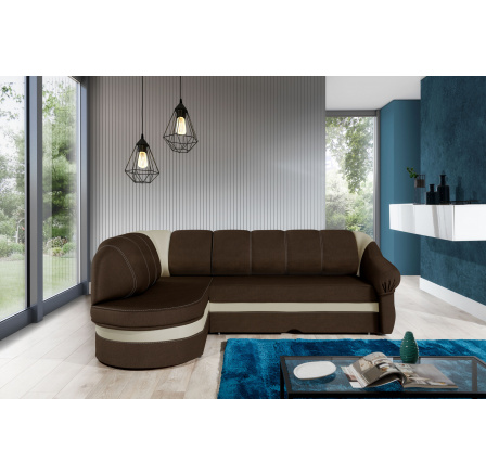 BENANO rohová sedacia súprava, Sawana 16/Soft 033, ľavá