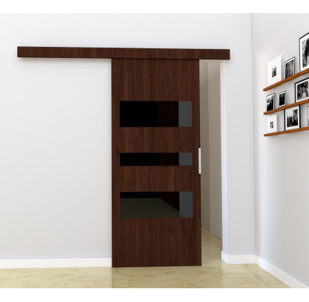 Posuvné dvere STANDART C80, Wenge
