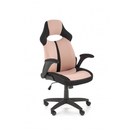 Kancelárske kreslo BLOOM, ružová/čierna