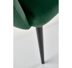 Stolička K410, zelený zamat