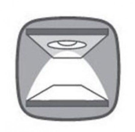 bytie.Osvetlenie ZELE LIGHTING na stenu bytu (neutrálne 4200K)