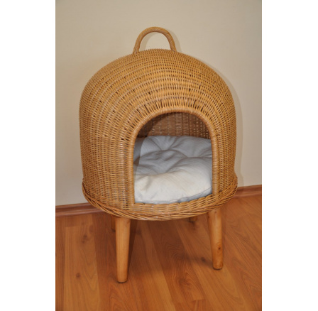 Pelech pre mačky - vzor vtáčieho hniezda