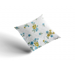 Krepový obliečka na vankúš Olívie blue 70x90